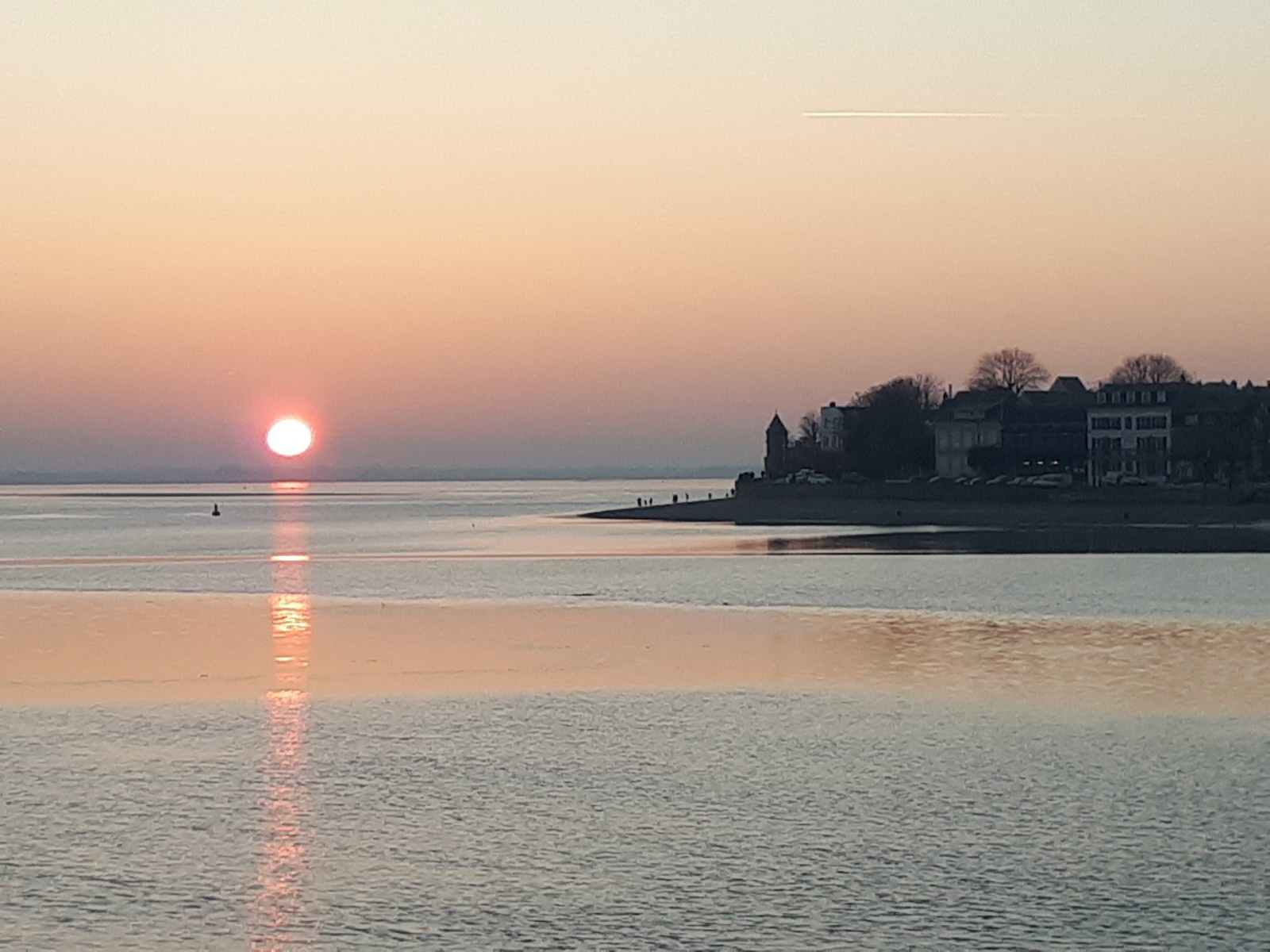 Couche de soleil fevrier 2019