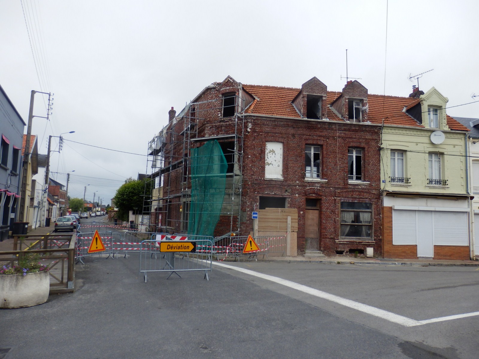 Littoral immeuble dangereux